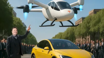 Tesla’nın “Gizli Uçan Araba” projesi ABD’de sSızdırıldı: Gerçek mi kurgu mu?