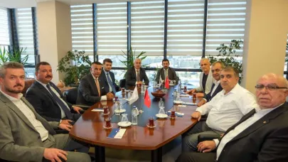 MHP Milletvekili Ekrem Gökay Yüksel ÇTSO’yu Ziyaret Etti