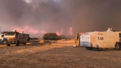 Gelibolu’da Orman Yangını: 985 Personel Seferber, 5 Köy Tahliye Edildi