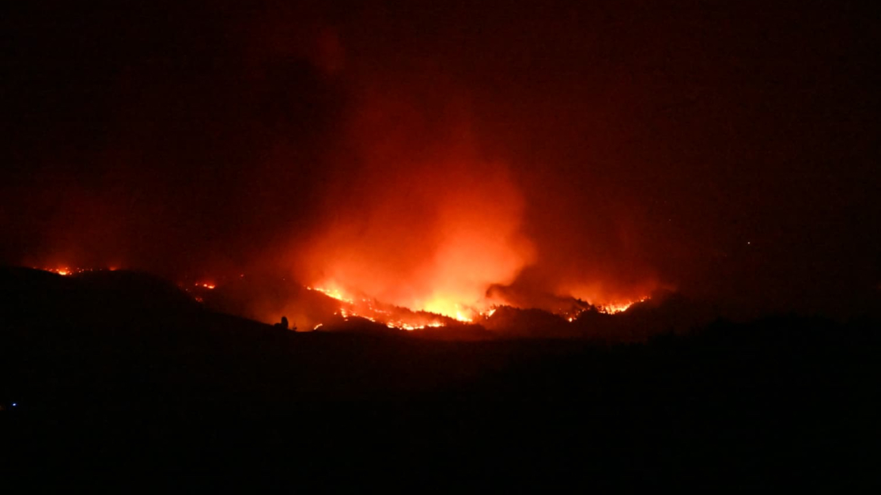 Çanakkale’de yangında 251 kişi tahliye edildi