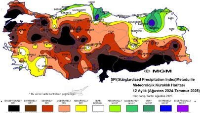Çanakkale olağanüstü kuraklık yaşıyor