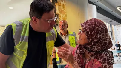 Başkan Erkek’ten yangın mağduru köylülere destek