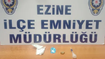 Çanakkale’de Uyuşturucu Operasyonu: 1 Tutuklama