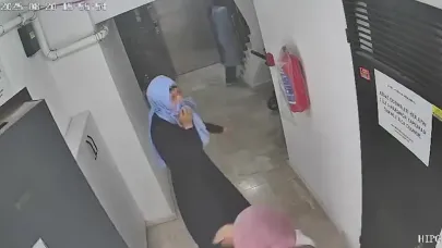 Kocaeli’de kadın hırsızlar kamerayı görünce panikledi