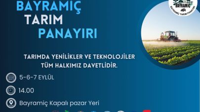 Bayramiç Tarım Panayırı Başlıyor