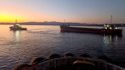 Çanakkale Boğazı’nda Kargo Gemisi Makine Arızası Yaptı