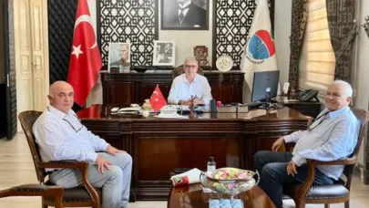 Lapseki’den Başkan Atılgan’a Ziyaret