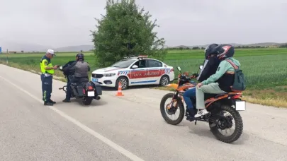 Çanakkale’de Motosikletlere Özel Trafik Denetimi