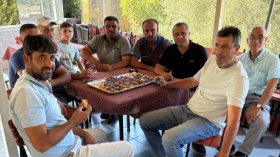 Çınarlı Köyü’nde yangın sonrası dayanışma örneği