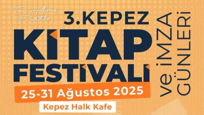 3. Kepez Kitap Festivali 25-31 Ağustos’ta
