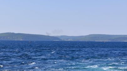 Küçükanafarta'da dumanlar yükseliyor