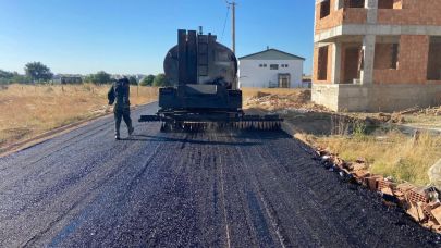 Biga’da Yollar Modernleşiyor: 50.000 m² Sathi Asfalt