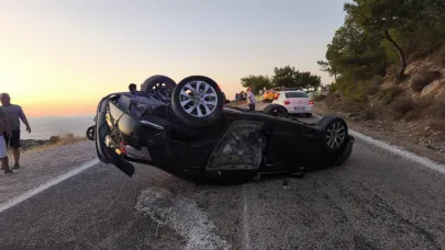 İzmir Foça’da Alkollü Sürücü Faciası: 4 Yaralı