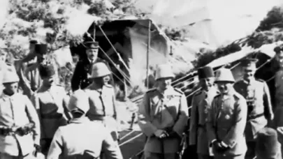Alman İmparatoru II. Wilhelm'in Çanakkale Cephesini Ziyareti