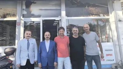 Bülent Turan’dan Kalkım’daki Yeni İş Yerine Ziyaret
