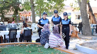 Çanakkale’de Mahalle Polislerinden Bilgilendirme