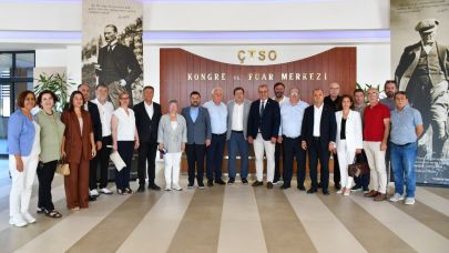 CHP heyetinden Çanakkale Ticaret ve Sanayi Odasına ziyaret