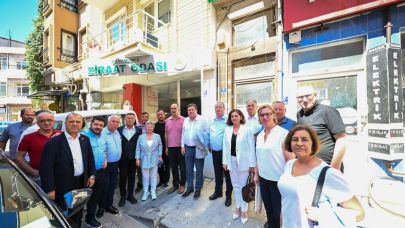 CHP heyeti Çanakkale’de kurum ve meslek örgütlerini ziyaret etti