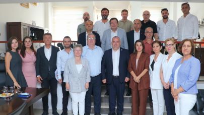 CHP’li Milletvekillerinden Çanakkale Barosu’na Ziyaret