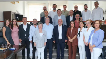 CHP’li Milletvekillerinden Çanakkale Barosu’na Ziyaret