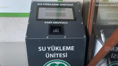 Gümüşçay’da su yükleme ünitesi hizmete açıldı