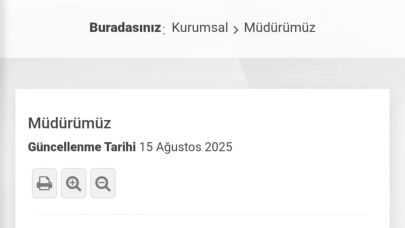 "Aradığınız müdüre 2 haftadır ulaşılamıyor"