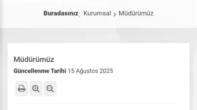 "Aradığınız müdüre 2 haftadır ulaşılamıyor"