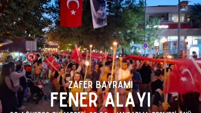 Bozcaada’da 30 Ağustos Zafer Yürüyüşü