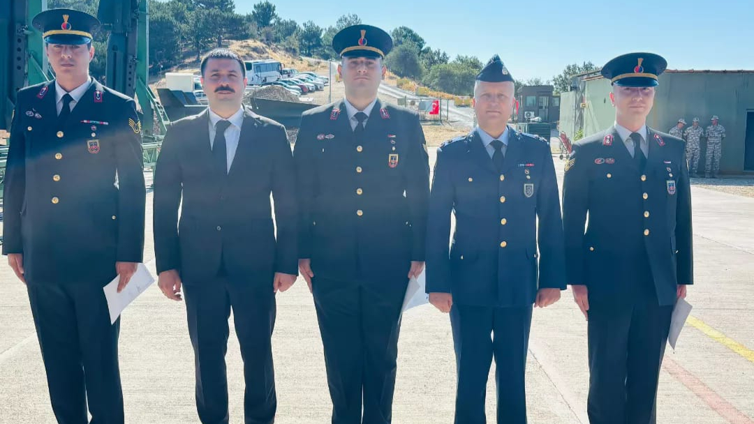 Ayvacık’ta Rütbe Terfi Töreni Gerçekleştirildi