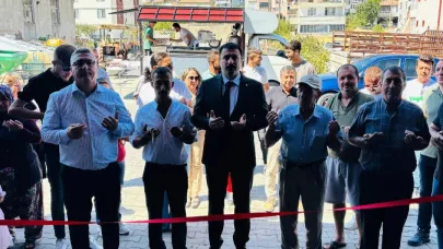 Ayvacık’ta Dikmen Oto Lastik Hizmete Açıldı