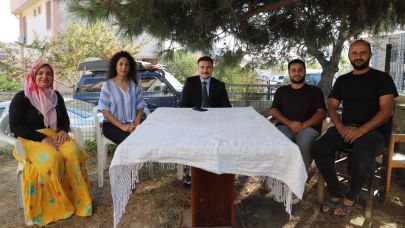 Gökçeada Kaymakamı Osman Acar Vatandaşlarla Buluştu
