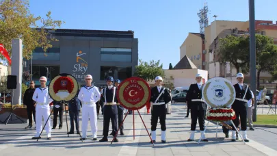 Çanakkale’de 30 Ağustos Zafer Bayramı çelenk sunumuyla başladı