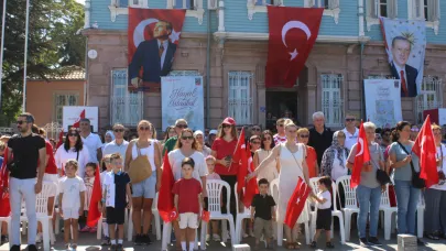 Çanakkale’de 30 Ağustos Zafer Bayramı coşkuyla kutlandı