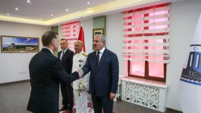 Çanakkale'de 30 Ağustos Tebrikat Töreni
