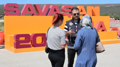 TEKNOFEST Gökçeada’da Emniyet personeli görev başında