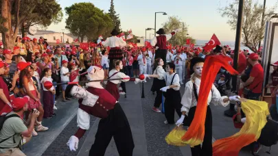 Çanakkale’de Festival Yürüyüşü