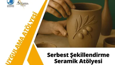 Çanakkale Belediyesi’nden Serbest Şekillendirme Seramik Atölyesi
