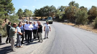 Çanakkale’de 37 Km Köy Yolu Asfaltlandı, Hedef 55 Km