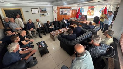 Rıdvan Uz Manisa'da STK'ları ziyaret etti