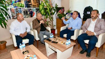 AK Parti Milletvekili Ayhan Gider'den esnaf ziyareti