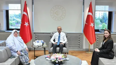 Zeynep Çelik, Bakan Uraloğlu'nu ziyaret etti