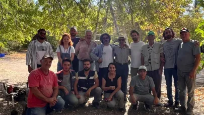 Tevfikiye Arkeo Köy’den Troya kazı ekibine ziyaret