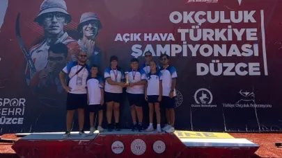 Çanakkaleli okçulardan Türkiye Şampiyonası’nda ikincilik