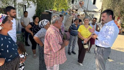 Ayvacık Kaymakamı Hane Ziyaretinde Ailelerle Buluştu