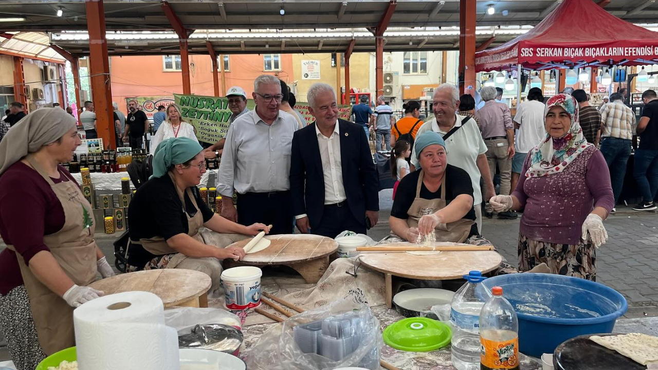 Milletvekili Güneşhan Bayramiç Tarım Panayırı’nda