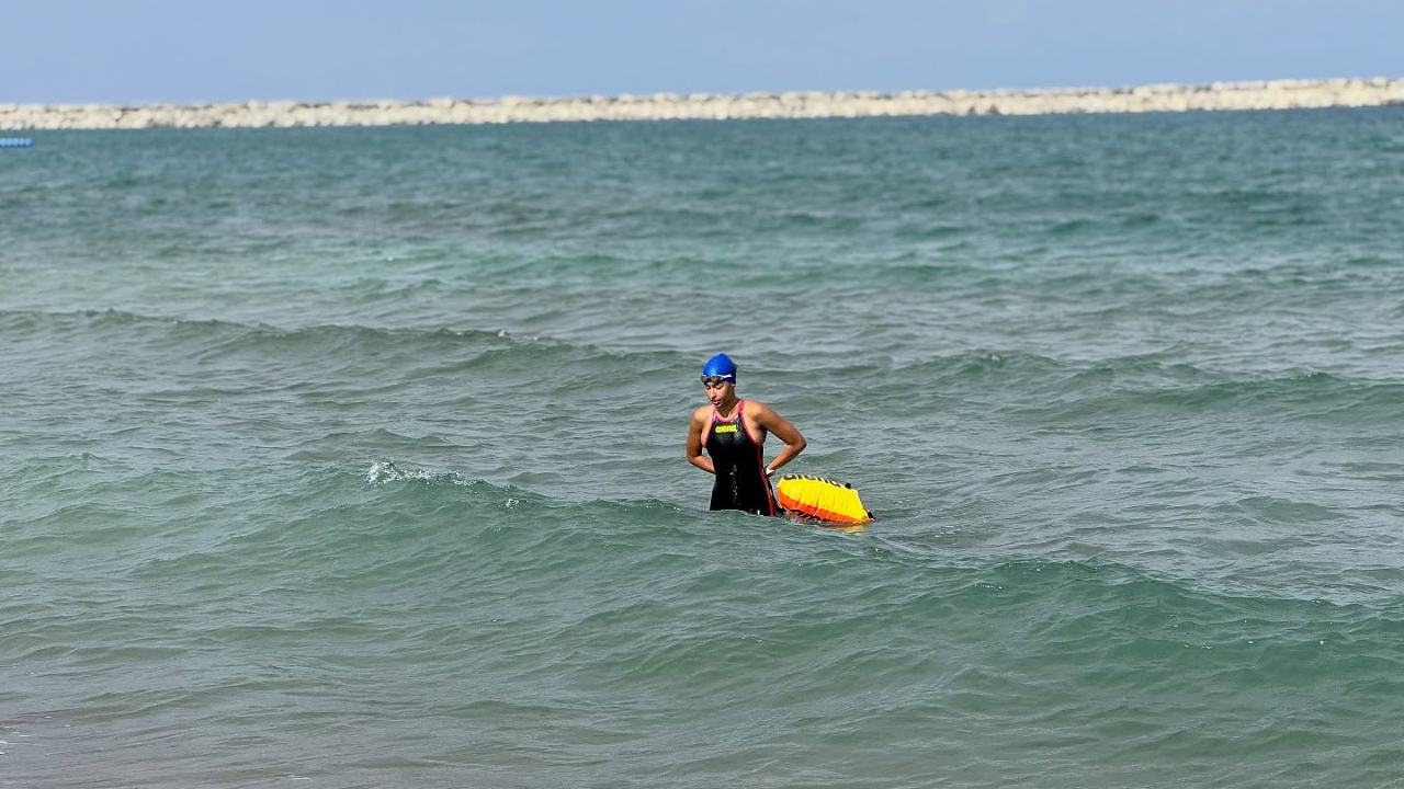 Gökçeada’da 4. Açık Deniz Yüzme Maratonu tamamlandı