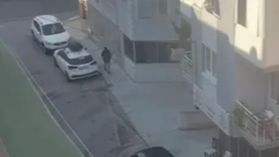 Polis merkezine silahlı saldırı anı görüntüleri ortaya çıktı