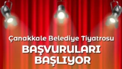 Çanakkale Belediyesi 2025-2026 Tiyatro Kursları İçin Kayıtlar Başladı