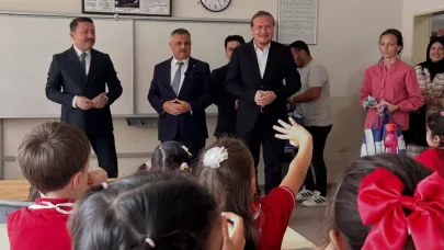 Lapseki’de yeni eğitim-öğretim yılı coşkuyla başladı