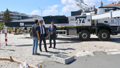 Anafartalar Yerleşkesinde Çevre Düzenlemesi Sona Yaklaştı